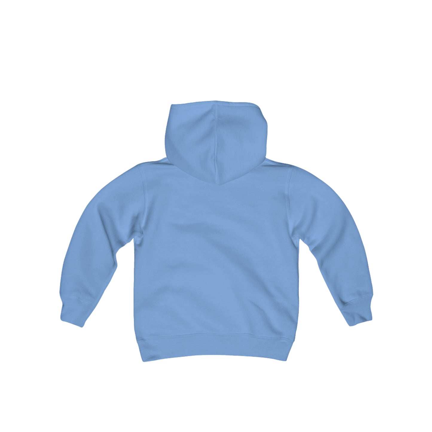 Softball Cutout - Gildan Youth Heavy Blend Hooded Sweatshirt