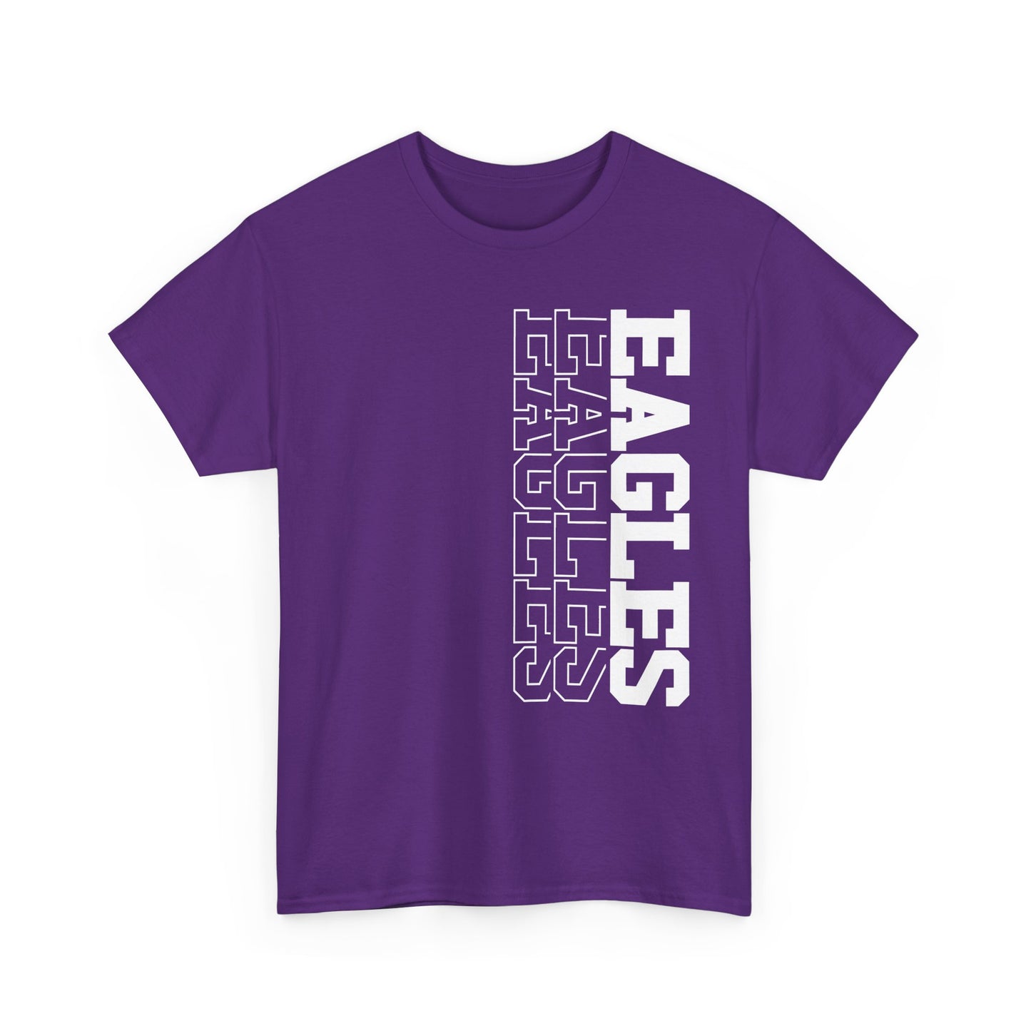 Sideways Eagles - Gildan Unisex Heavy Cotton Tee