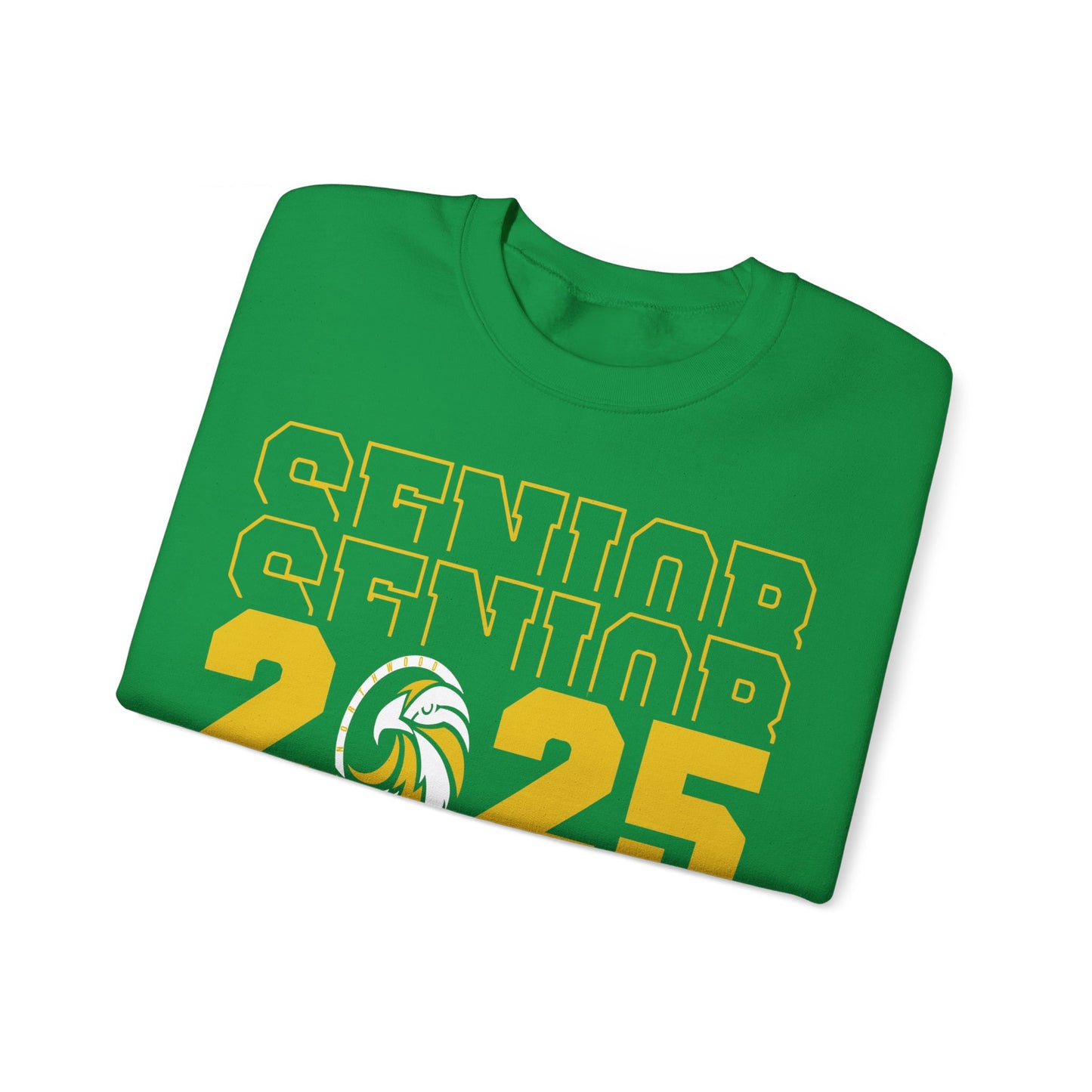 Senior Stacked c/o 2025 - Gildan Unisex Heavy Blend™ Crewneck Sweatshirt