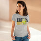 Softball Cutout - Gildan Women's Midweight Cotton Tee