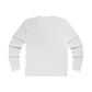 Basketball Cutout - Next Level Men's Long Sleeve Crew Tee