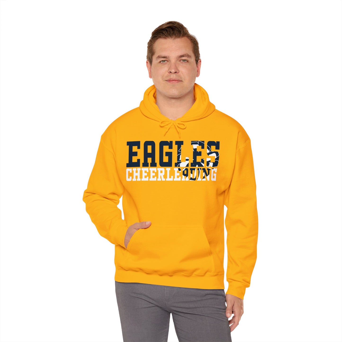 Cheerleading Cutout - Gildan Unisex Heavy Blend™ Hooded Sweatshirt