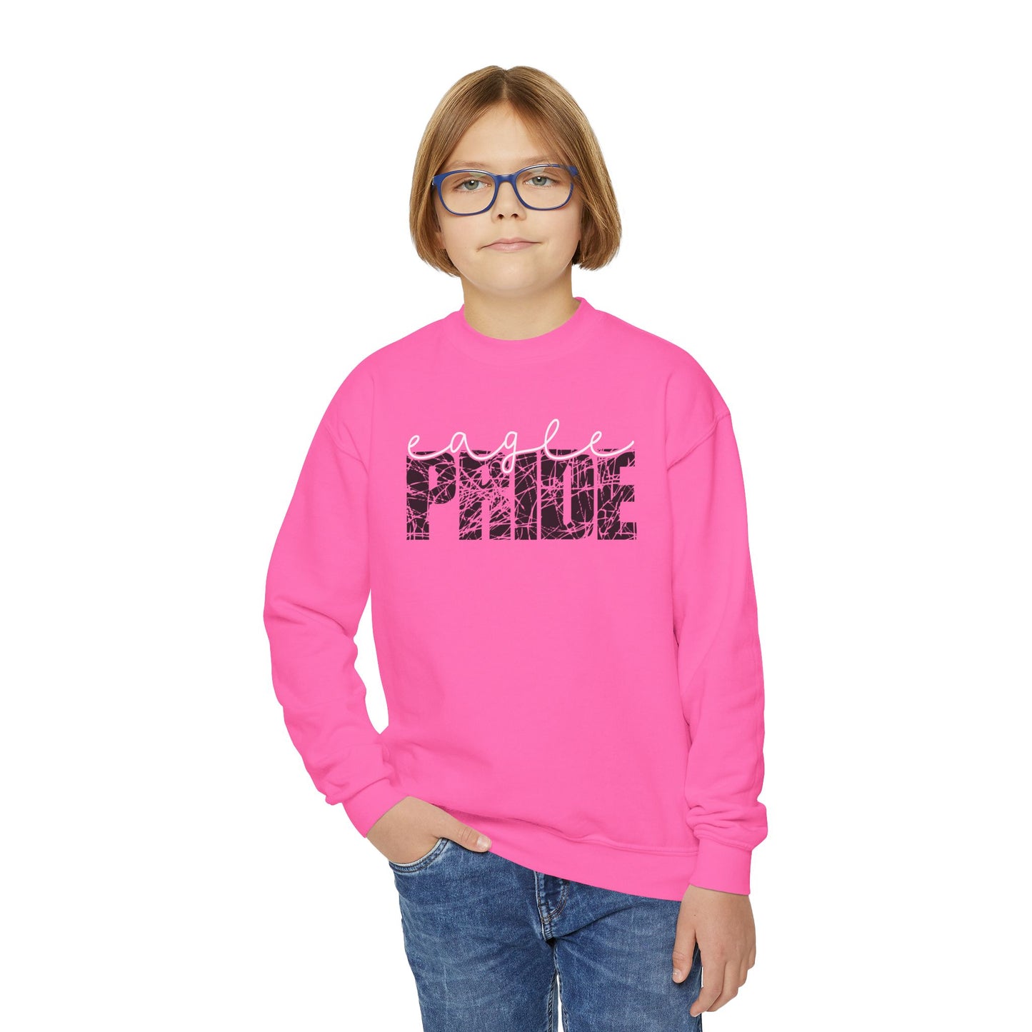 Eagle Pride - Gildan Youth Crewneck Sweatshirt