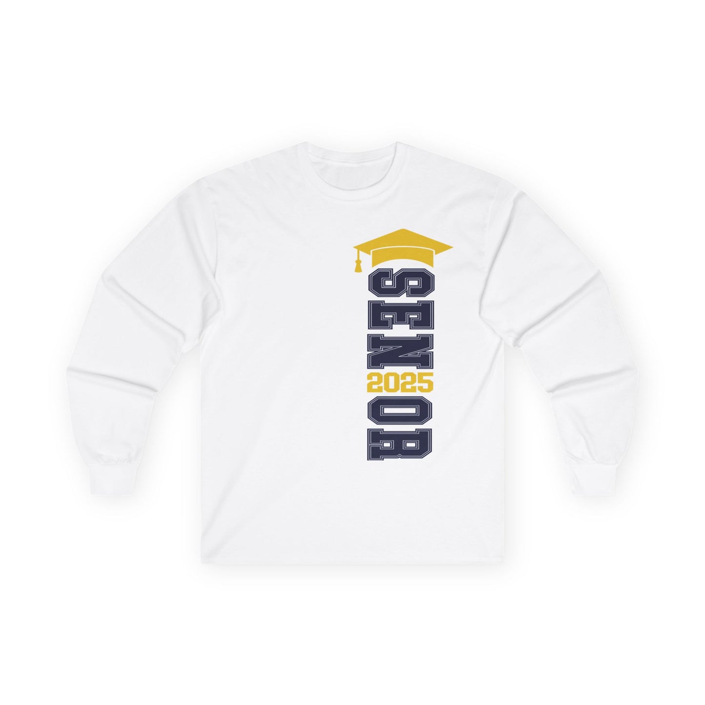 Senior c/o 2025 Vertical - Gildan Unisex Ultra Cotton Long Sleeve Tee