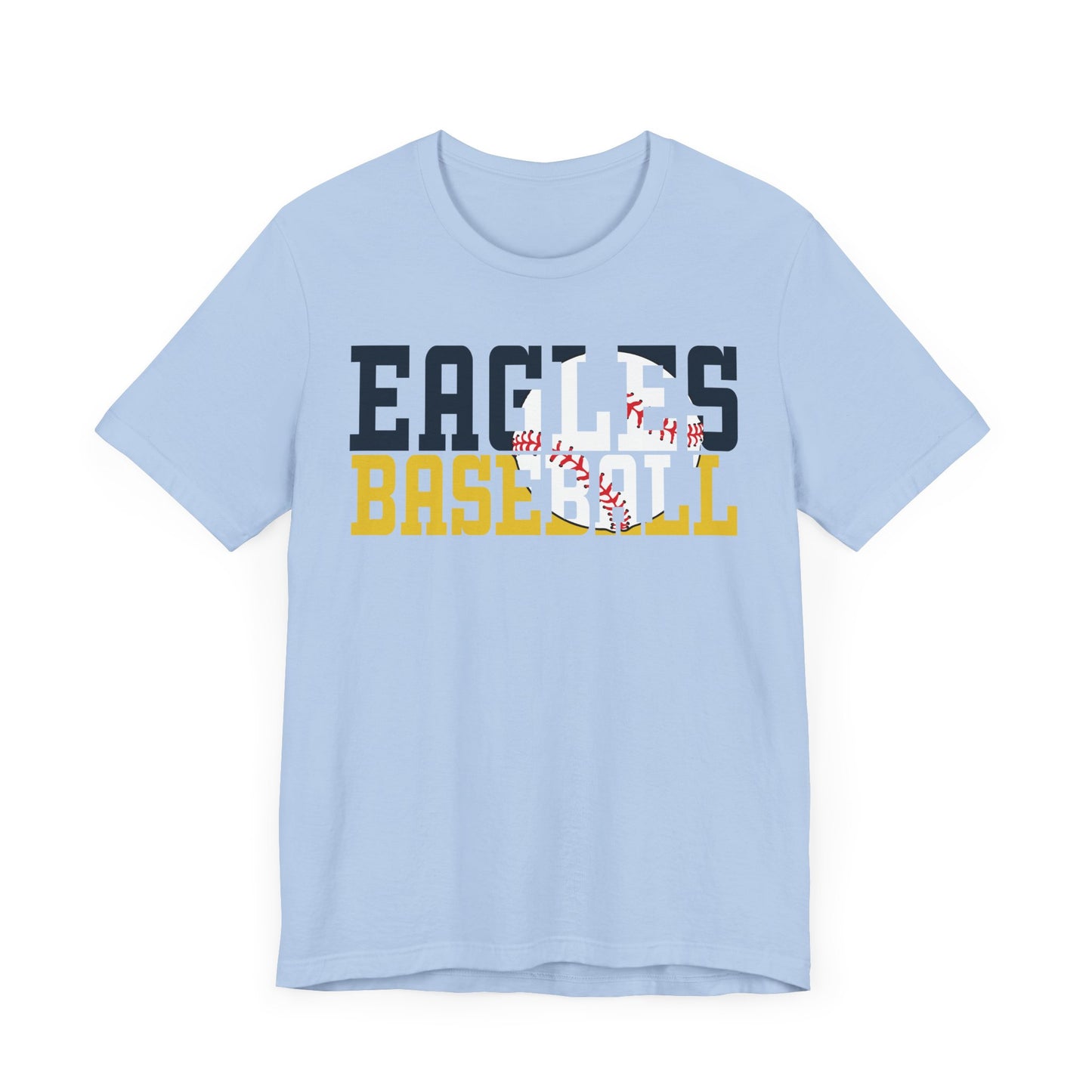 Baseball Cutout - Bella+Canva Unisex Jersey Short Sleeve Tee