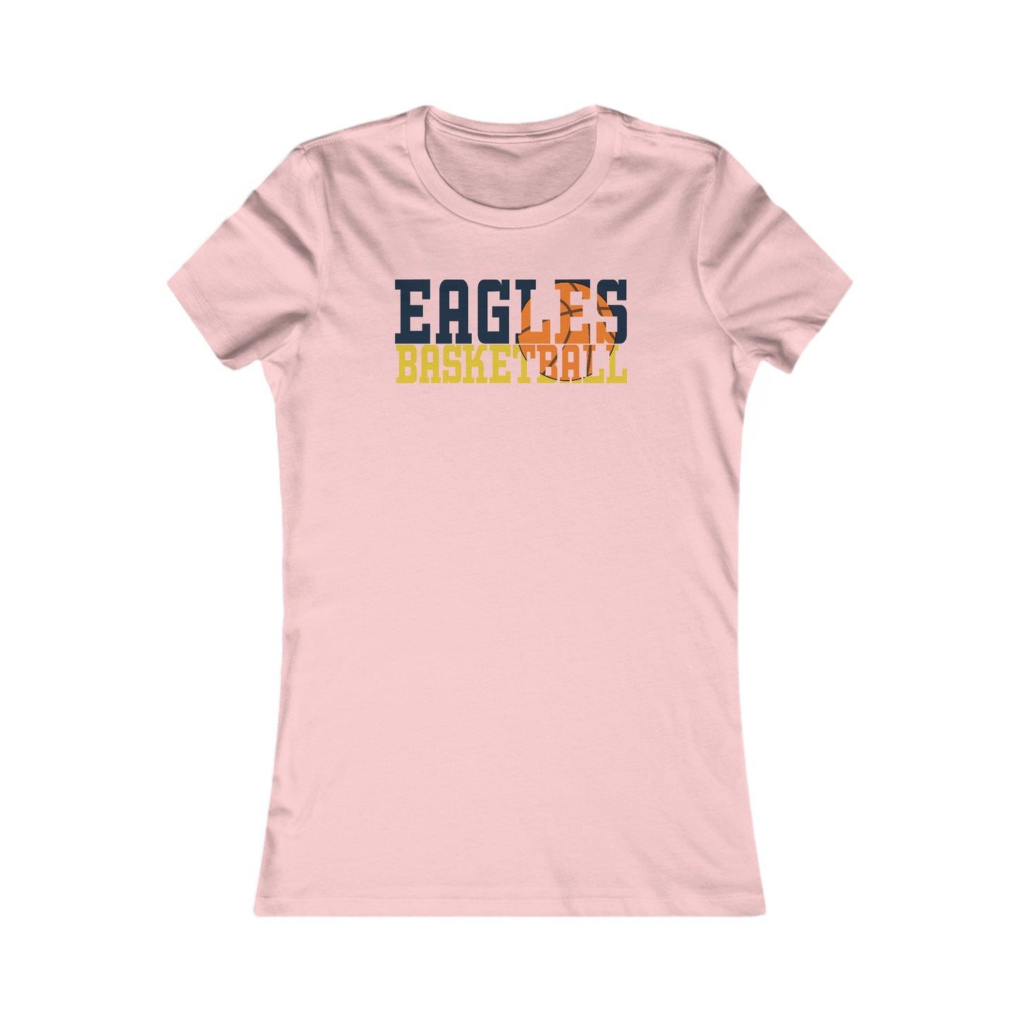 Basketball Cutout - Bella+Canva Women's Favorite Tee