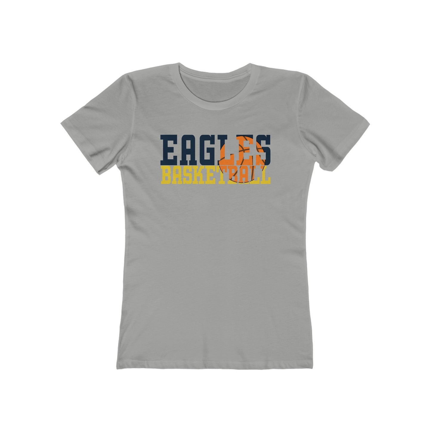 Basketball Cutout - Next Level Women's The Boyfriend Tee