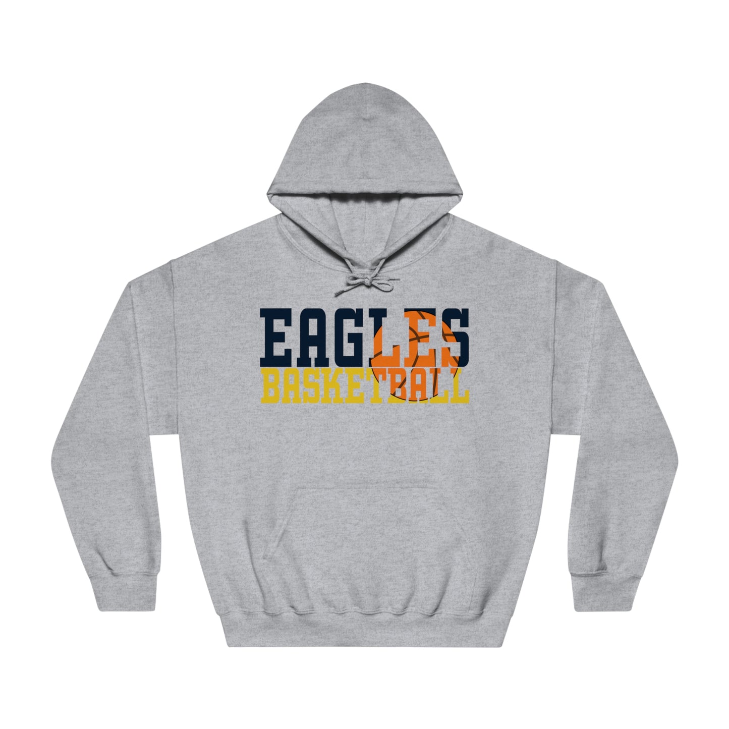 Basketball Cutout - Gildan Unisex DryBlend® Hooded Sweatshirt