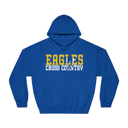 Cross Country Cutout - Gildan Unisex DryBlend® Hooded Sweatshirt