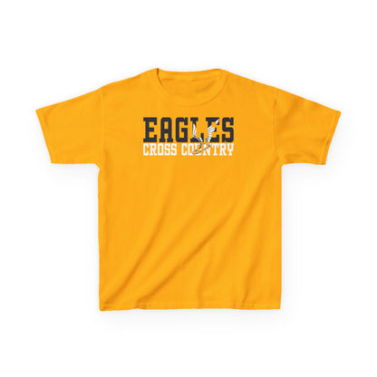 Cross Country Cutout - Gildan Kids Heavy Cotton™ Tee