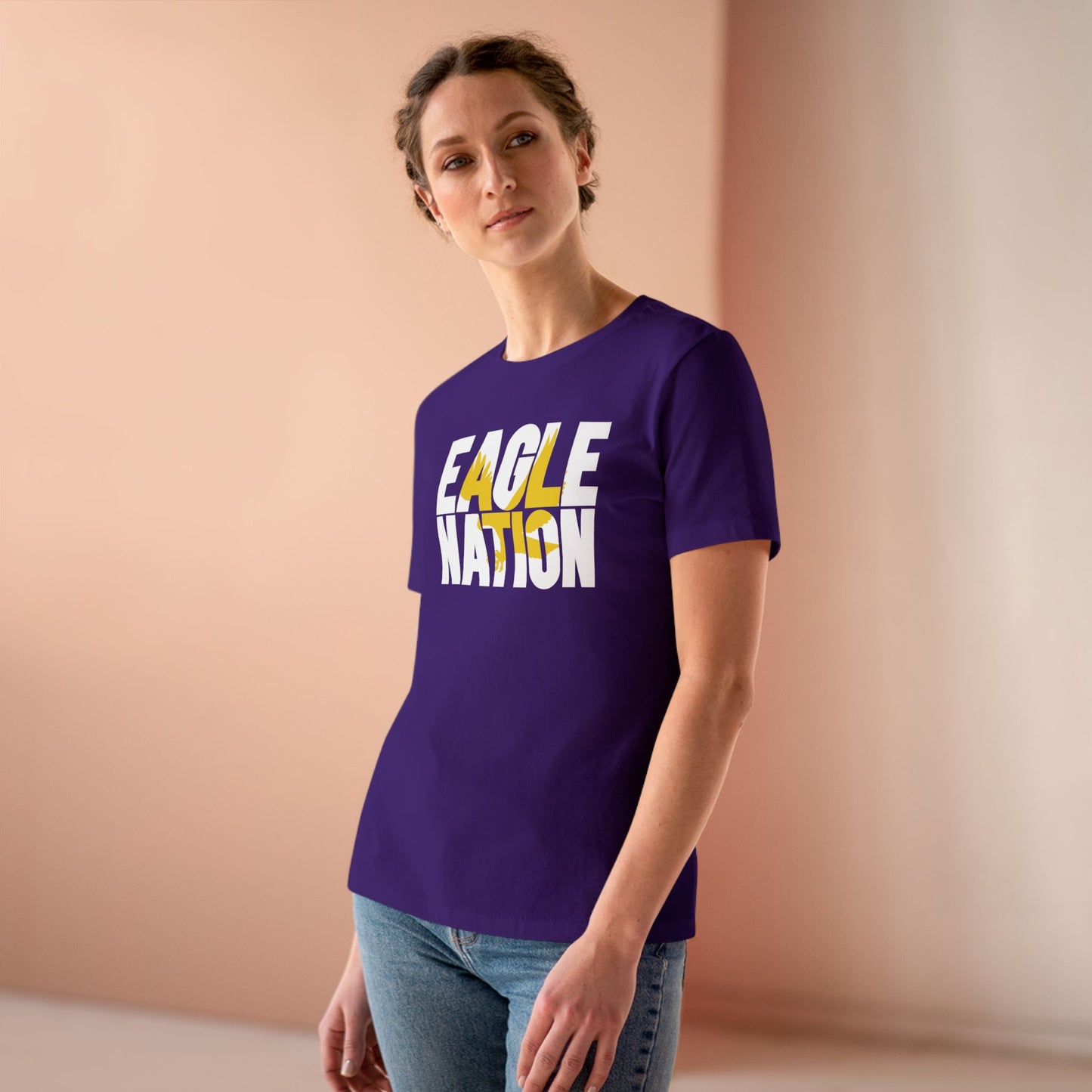 Eagle Nation - Bella+Canva Women's Premium Tee