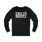 Baseball Cutout - Bella+Canva Unisex Jersey Long Sleeve Tee