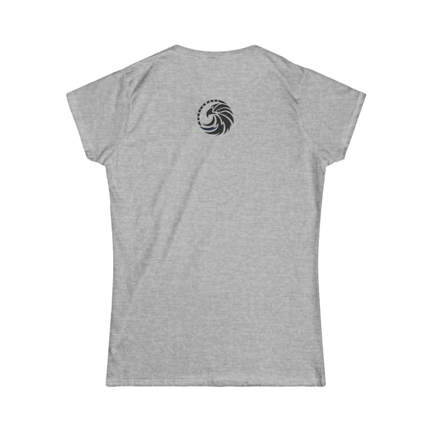 Lightning Bolt Eagle - Gildan Women's Softstyle Tee