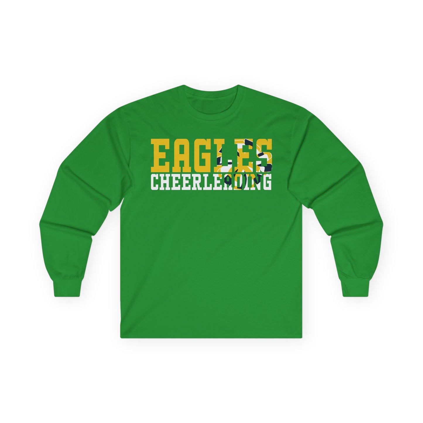 Cheerleading Cutout - Gildan Ultra Cotton Long Sleeve Tee