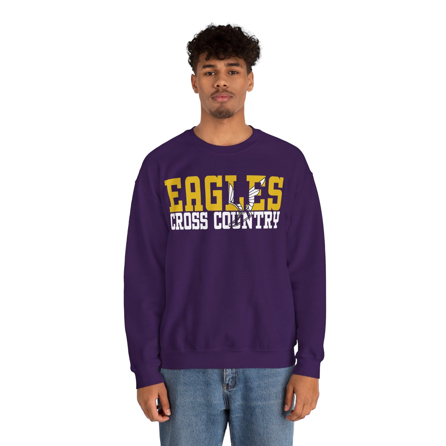 Cross Country - Gildan Unisex Heavy Blend™ Crewneck Sweatshirt