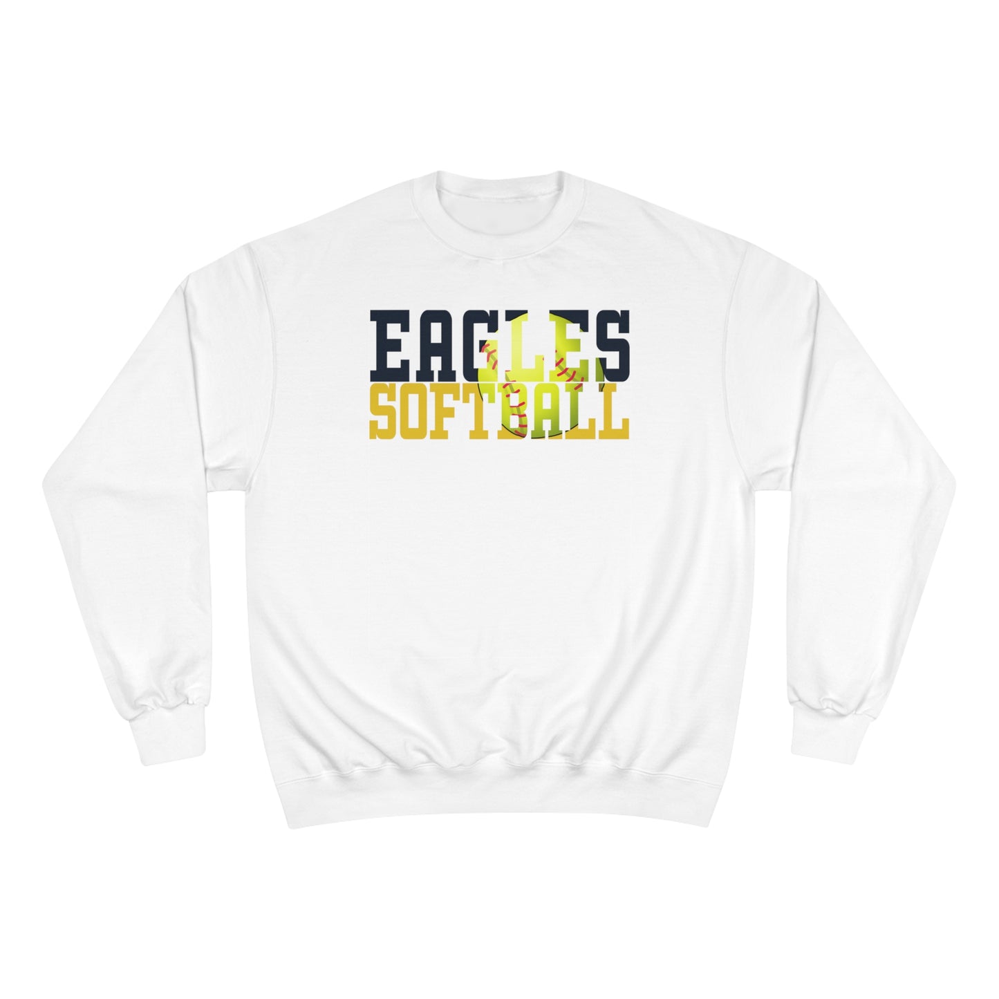 Softball Cutout - Champion Sweatshirt