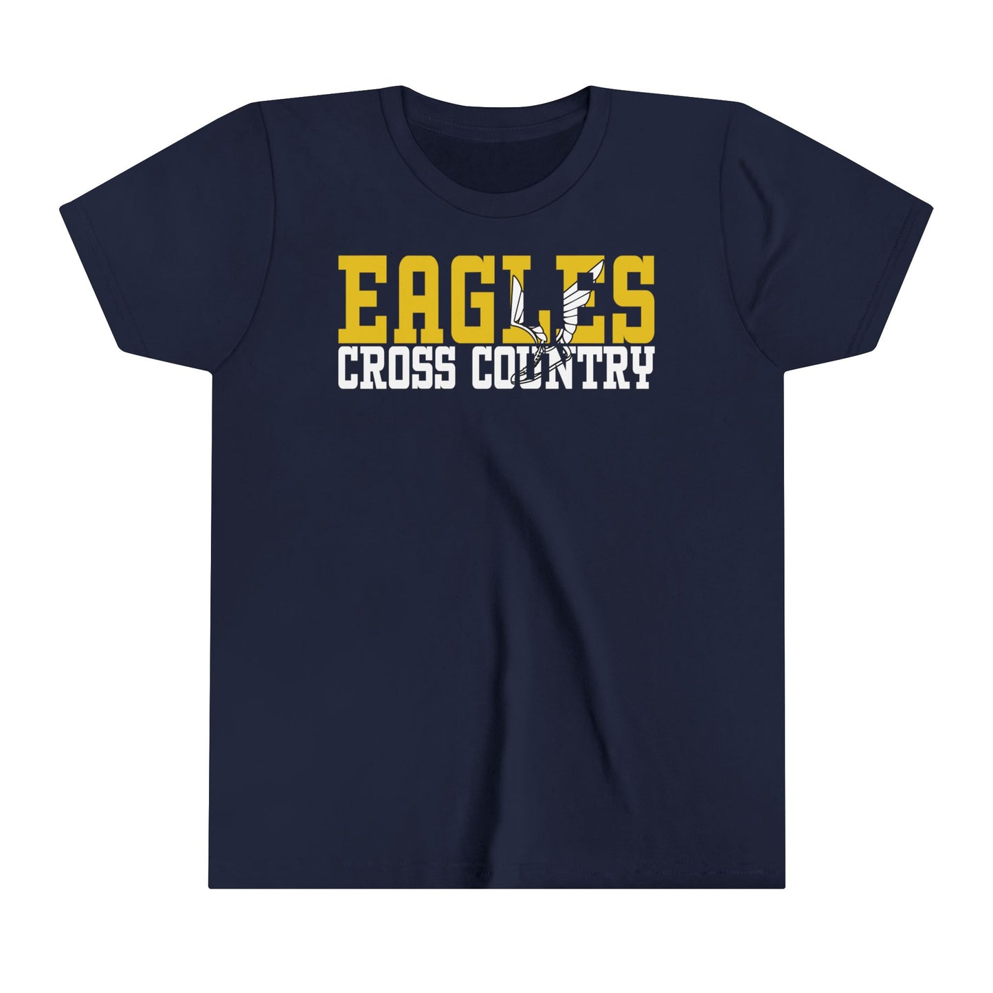 Cross County Cutout - Bella+Canva Youth Short Sleeve Tee