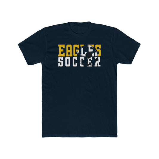 Soccer Cutout - Next Level Men's Cotton Crew Tee