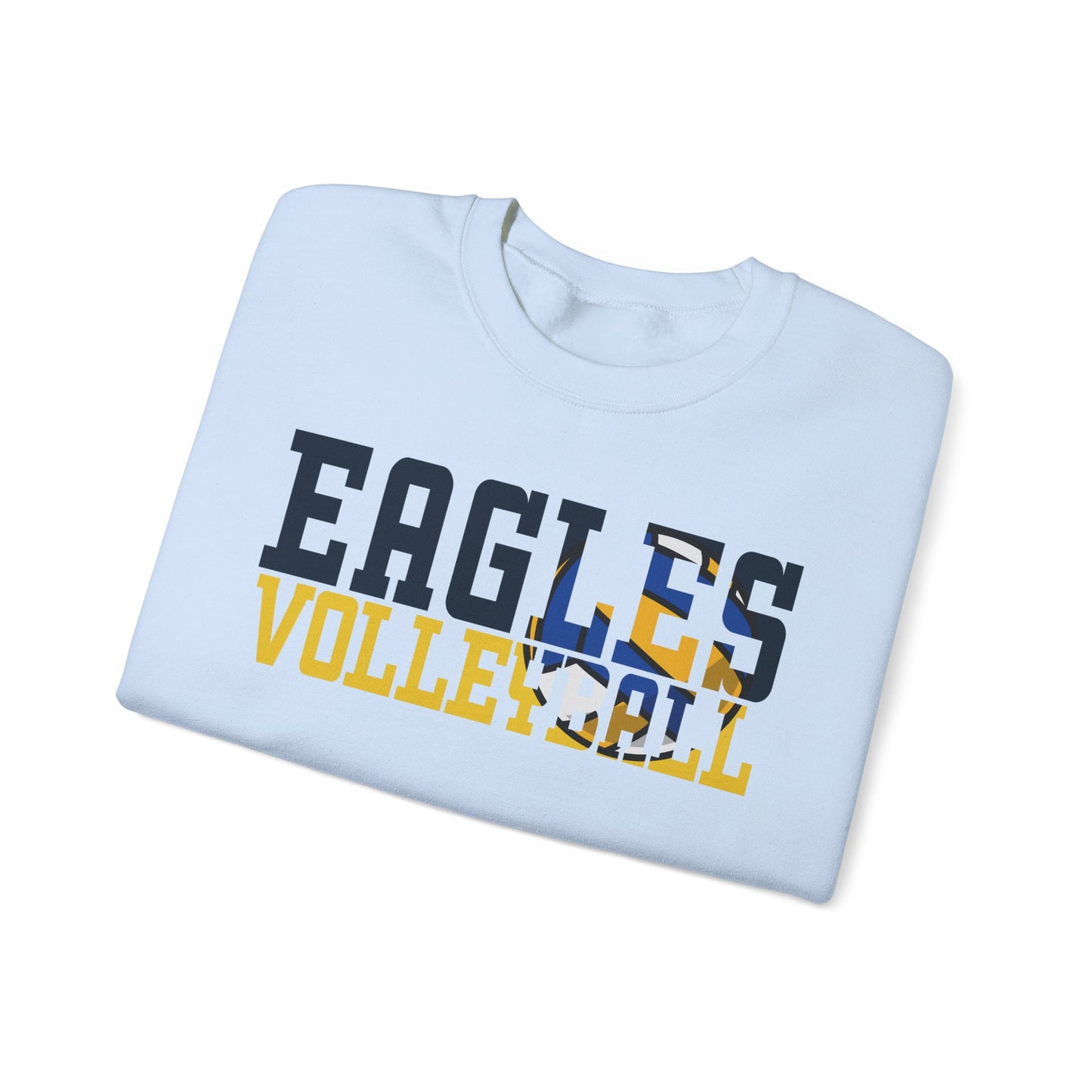 Volleyball Cutout - Gildan Unisex Heavy Blend™ Crewneck Sweatshirt