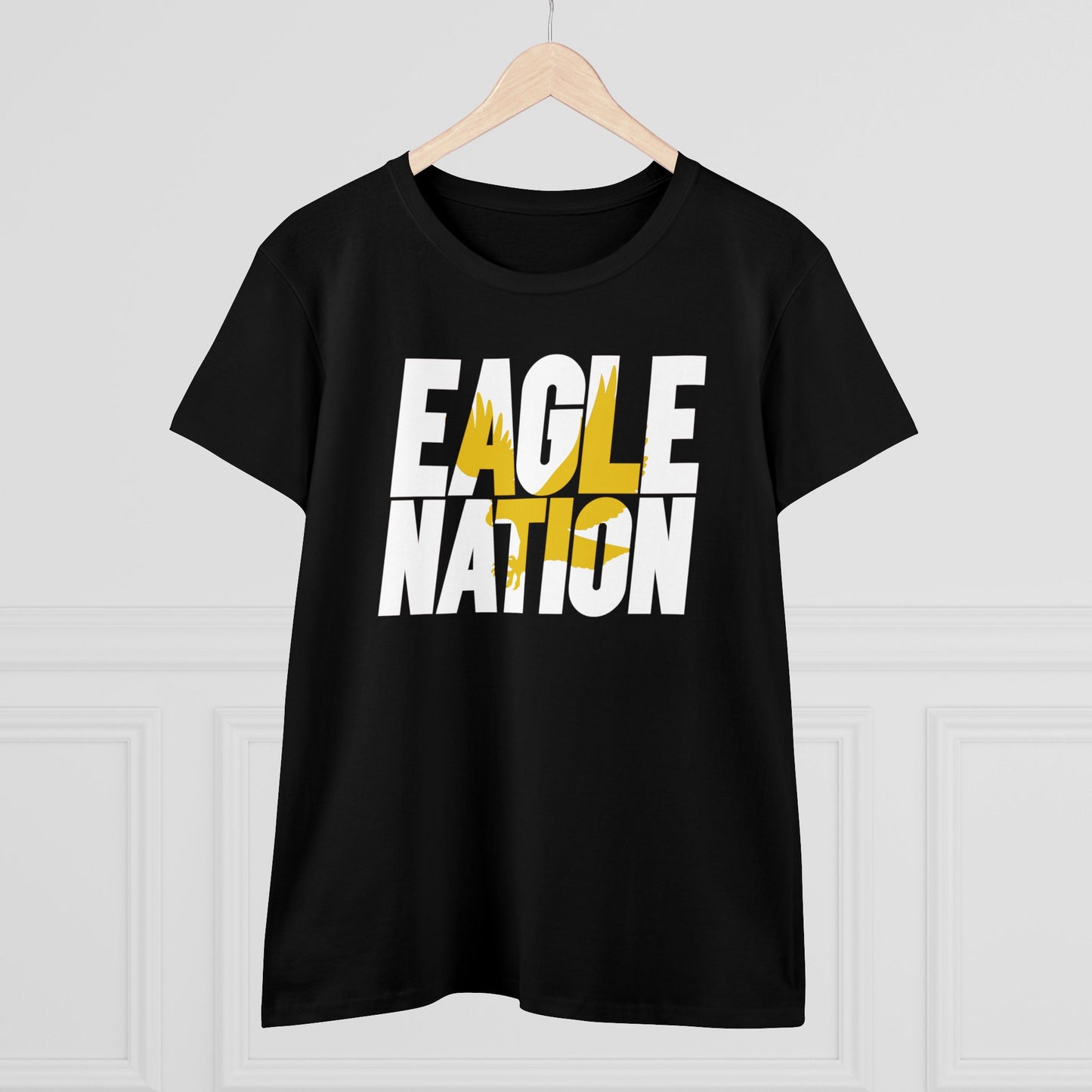 Eagle Nation - Gildan Women's Midweight Cotton Tee