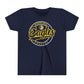 Eagles Circle Stamp - Bella+Canva Youth Short Sleeve Tee