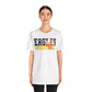 Basketball Cutout - Bella+Canva Unisex Jersey Short Sleeve Tee