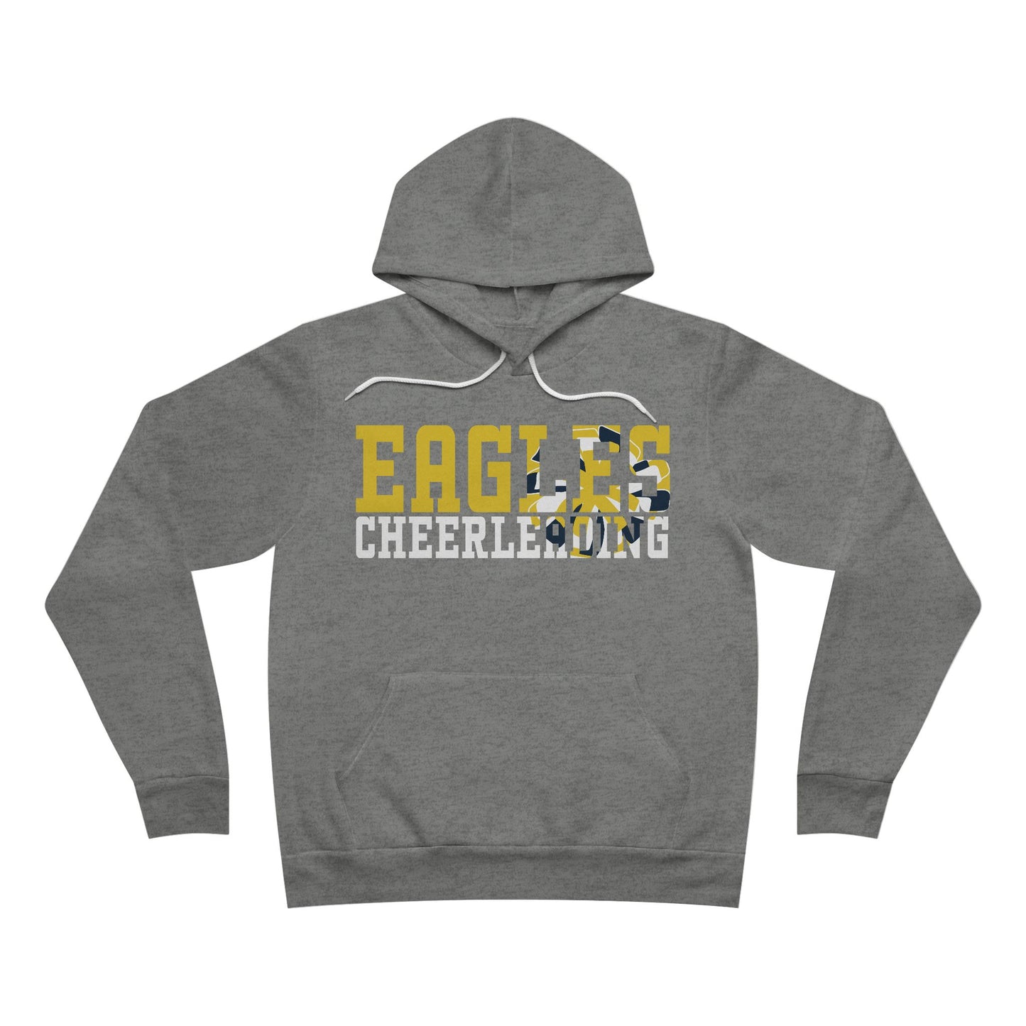 Cheerleading Cutout - Bella+Canva Unisex Sponge Fleece Pullover Hoodie