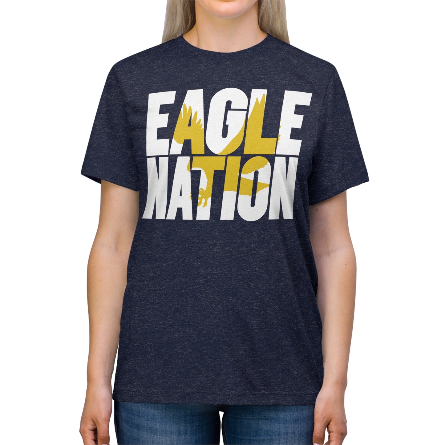 Eagle Nation - Bella+Canva Unisex Triblend Tee