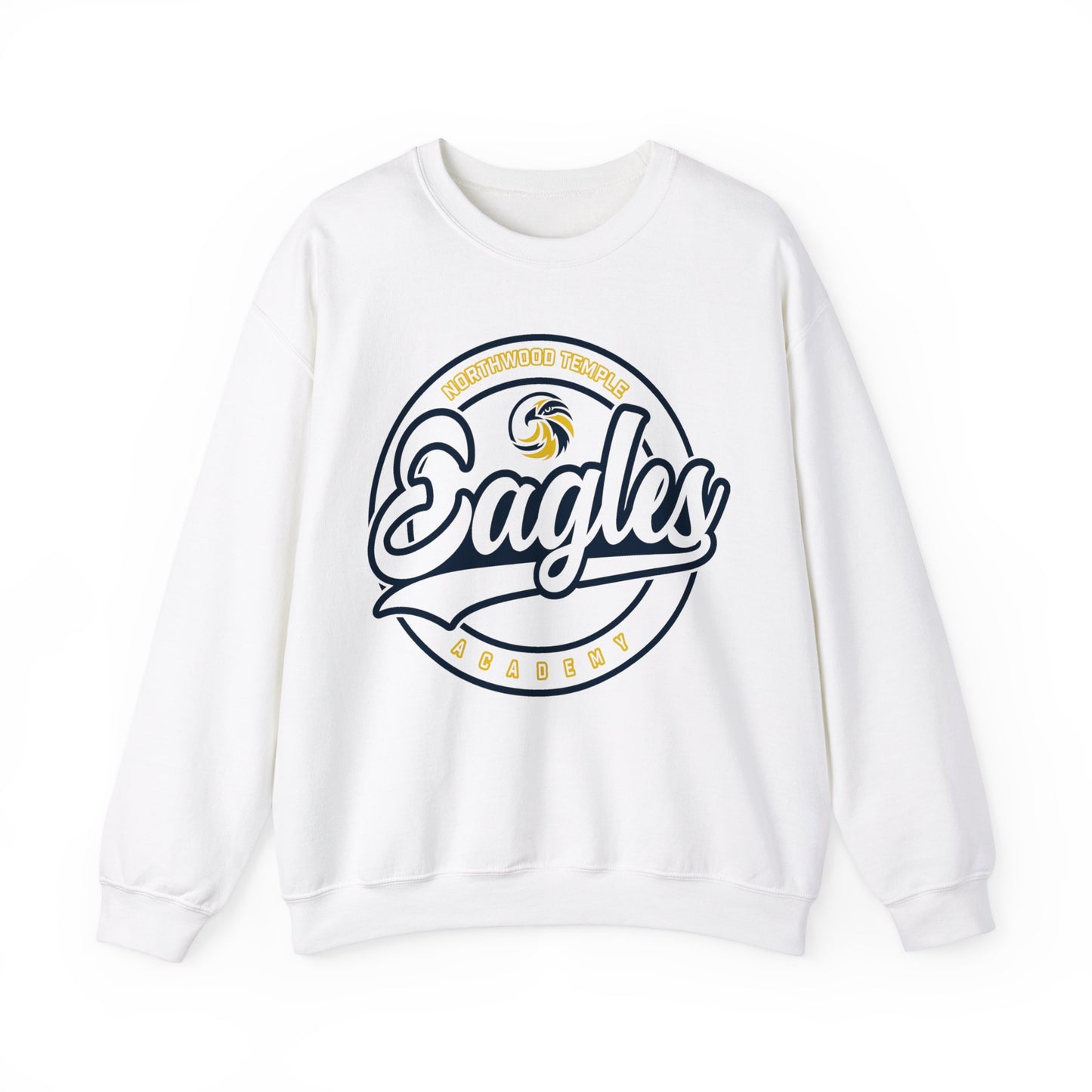 Eagles Circle Stamp - Gildan Unisex Heavy Blend™ Crewneck Sweatshirt