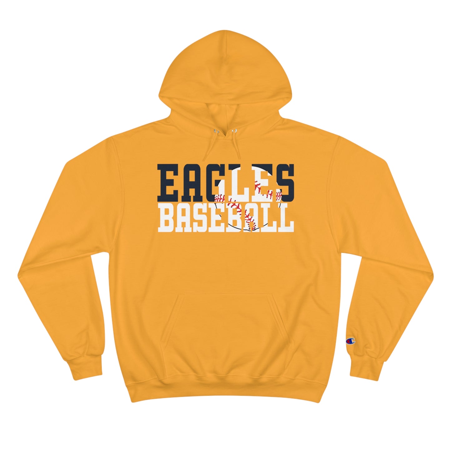 Baseball Cutout - Champion Hoodie