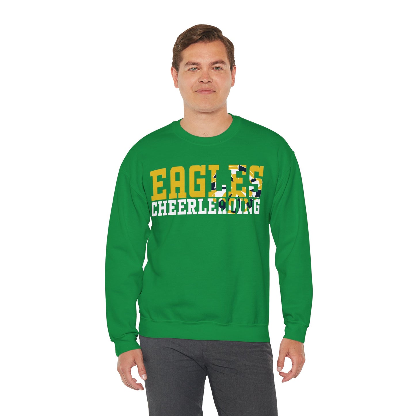 Cheerleading Cutout - Gildan Unisex Heavy Blend™ Crewneck Sweatshirt