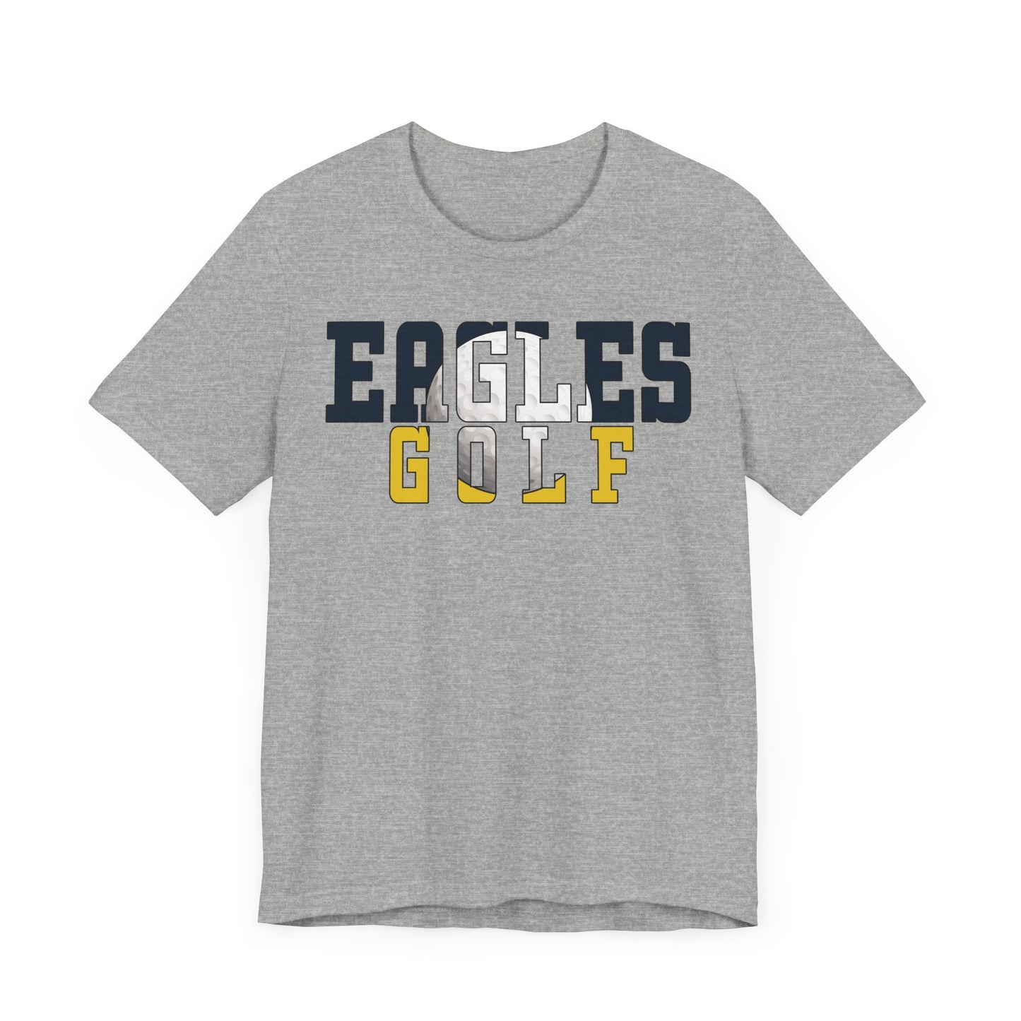 Golf Cutout - Bella+Canva Unisex Jersey Short Sleeve Tee