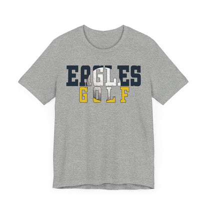 Golf Cutout - Bella+Canva Unisex Jersey Short Sleeve Tee