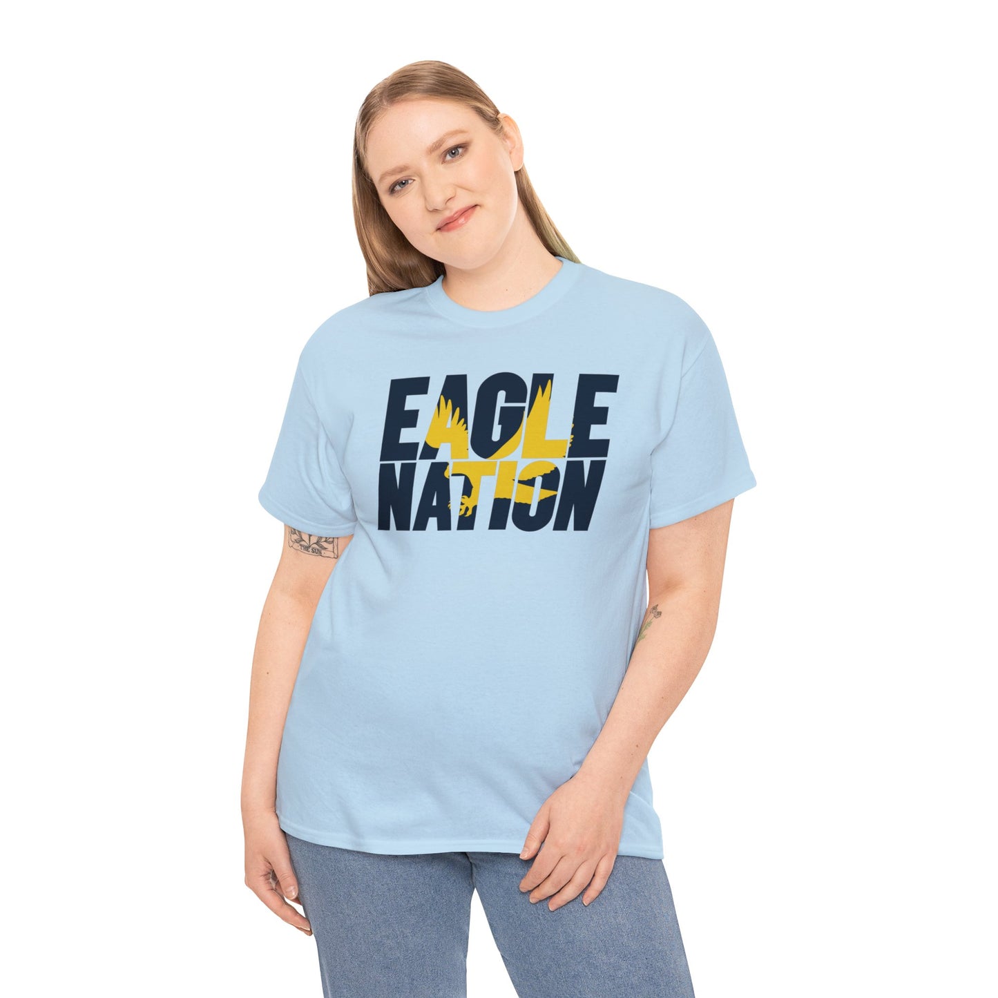 Eagle Nation - Gildan Heavy Cotton Tee