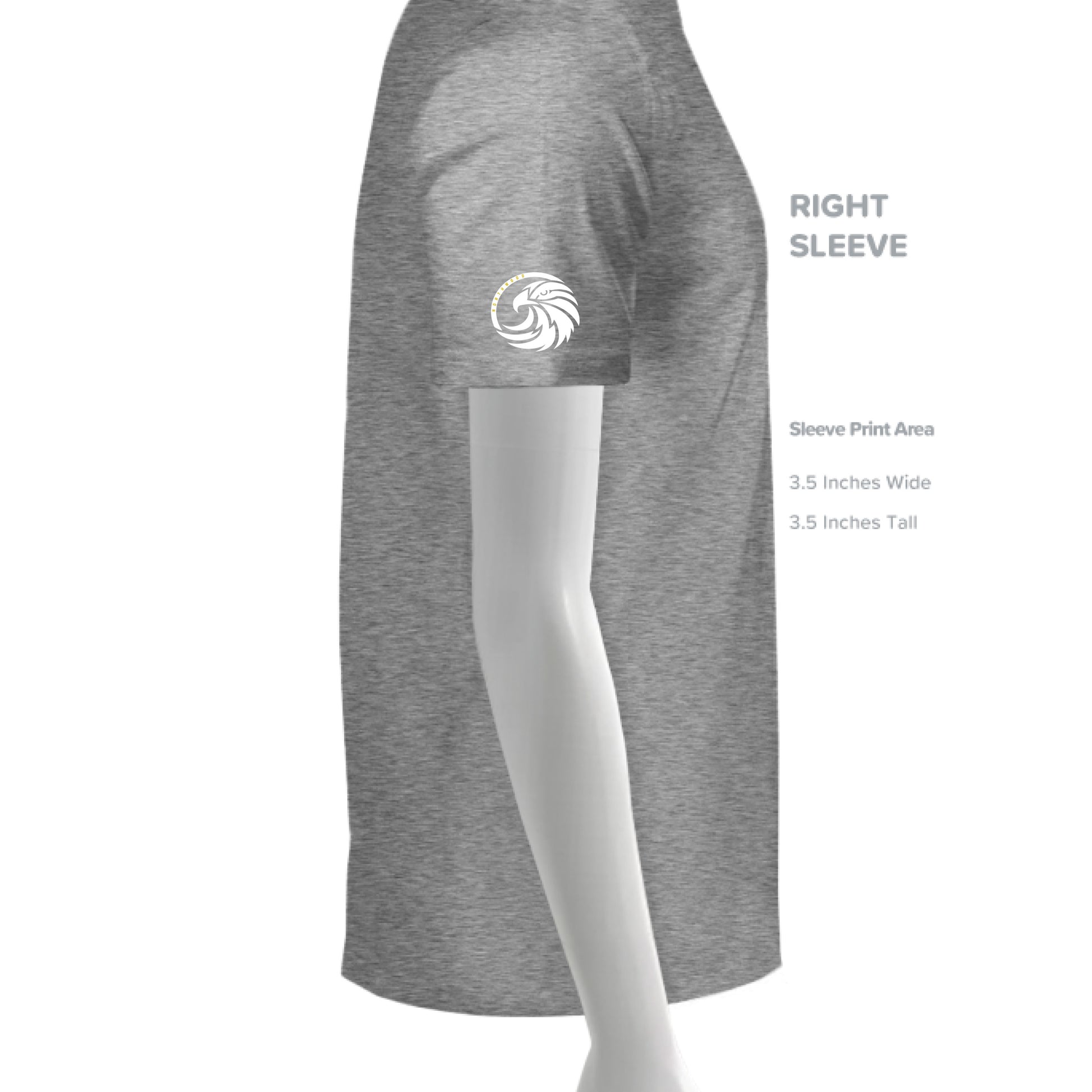 GRAPHITE HEATHER - SLEEVE_RIGHT
