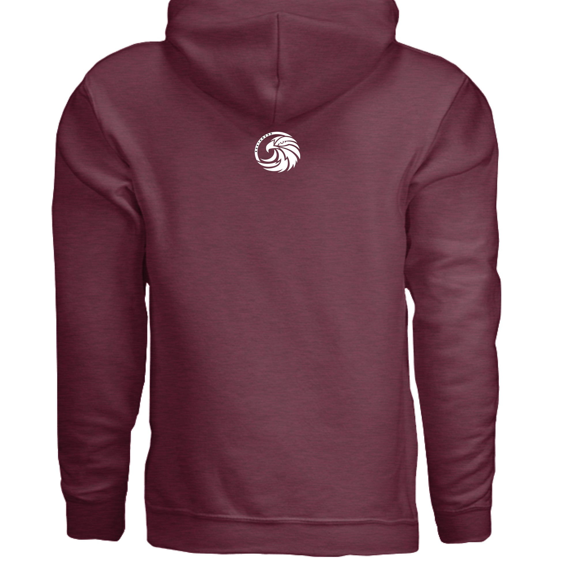 Heather Sport Dark Maroon - BACK