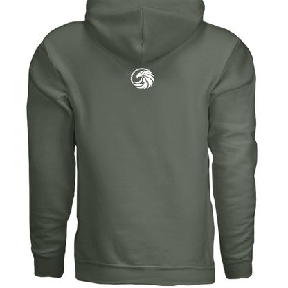 MILITARY GREEN - BACK