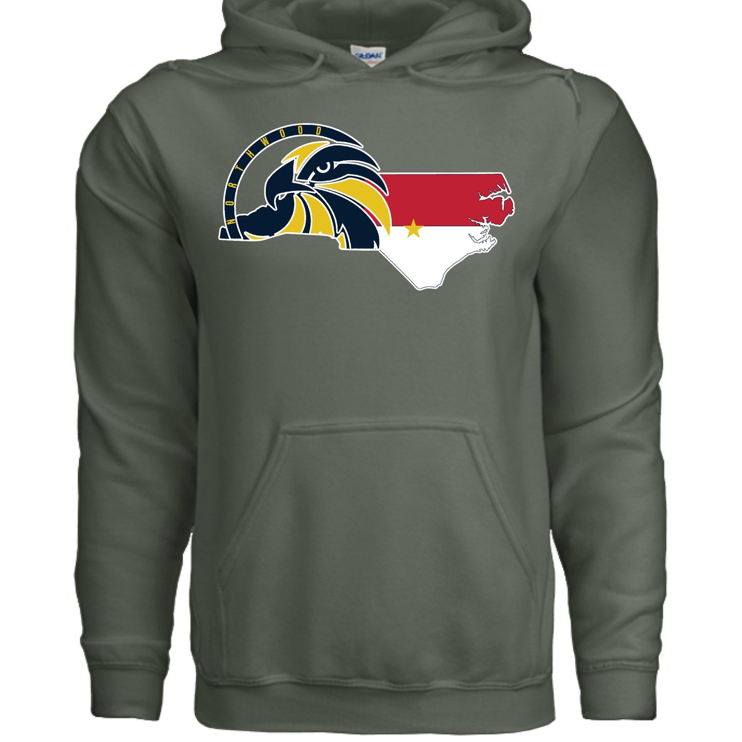 MILITARY GREEN - FRONT