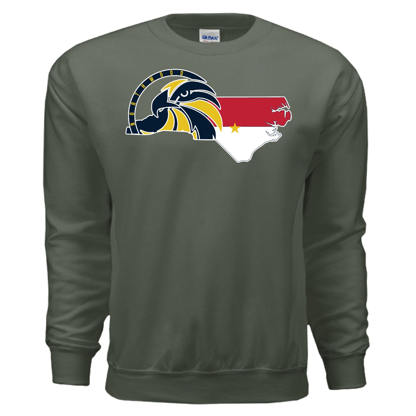 MILITARY GREEN - FRONT