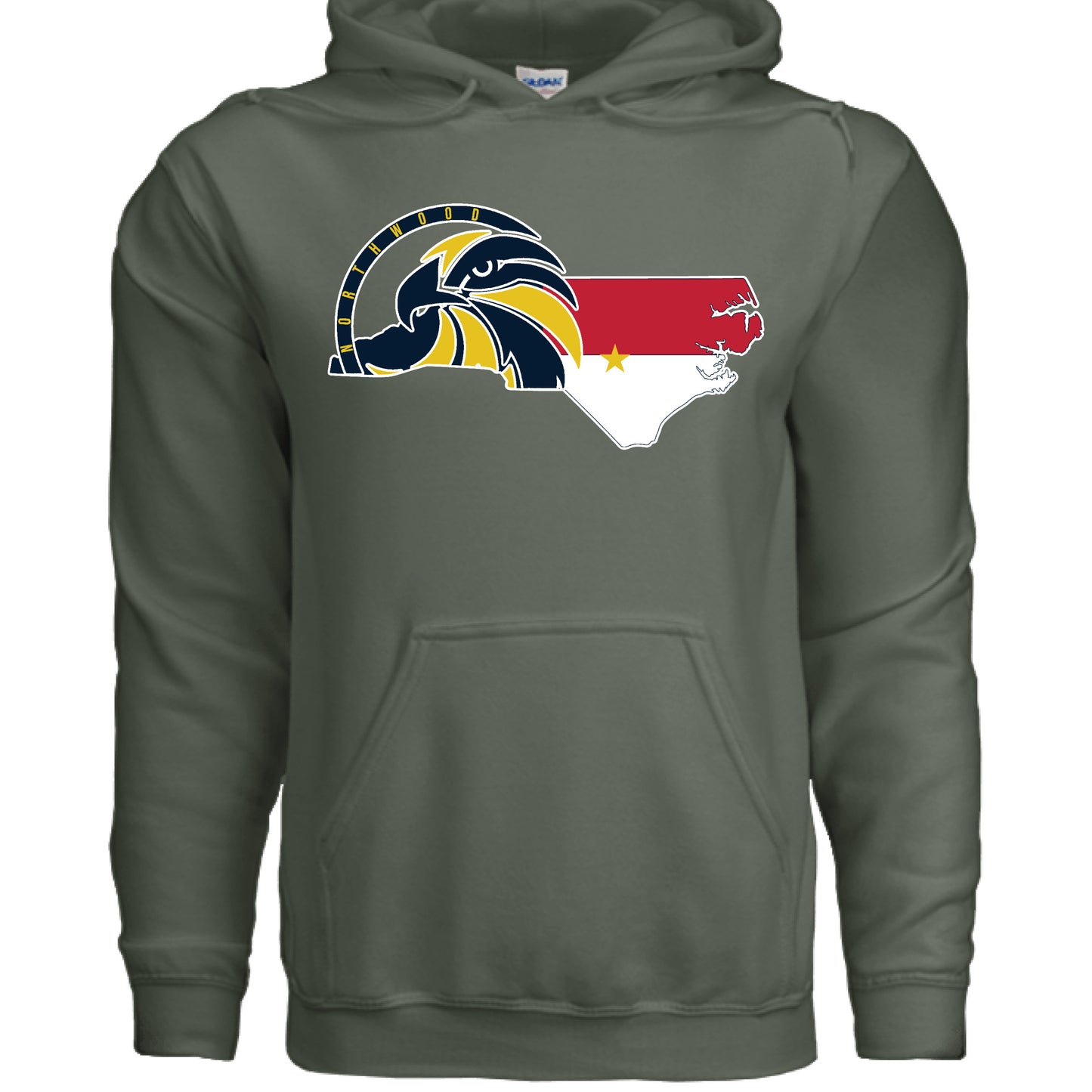 MILITARY GREEN - FRONT