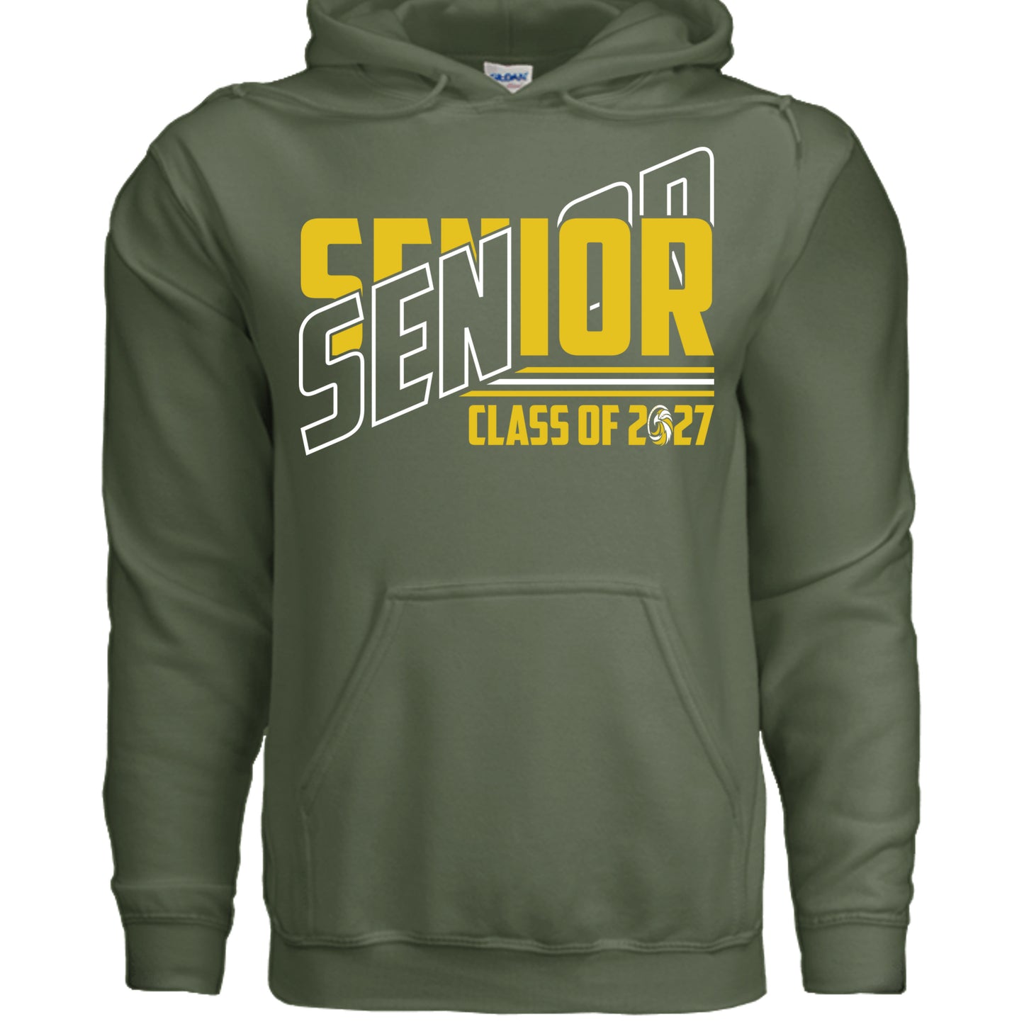 MILITARY GREEN - G185 - FRONT