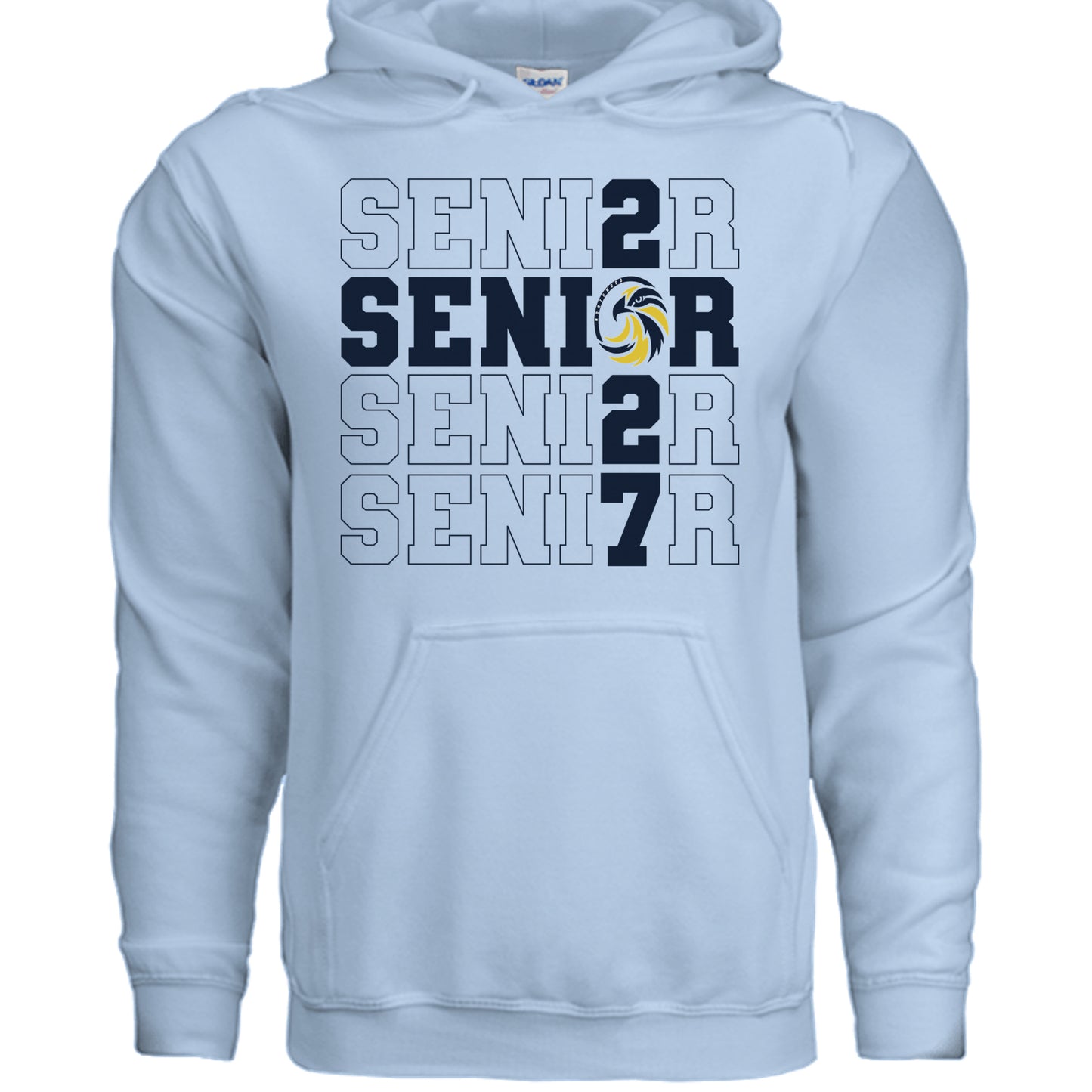 LIGHT BLUE - G185 - FRONT