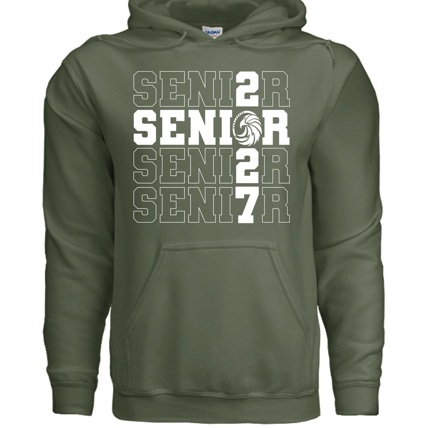 MILITARY GREEN - G185 - FRONT