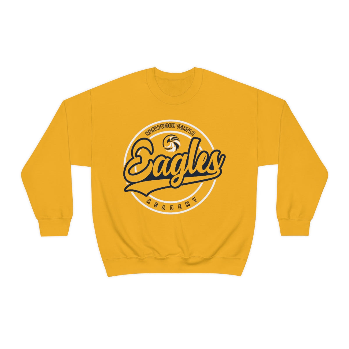 Eagles Circle Stamp - Gildan Unisex Heavy Blend™ Crewneck Sweatshirt