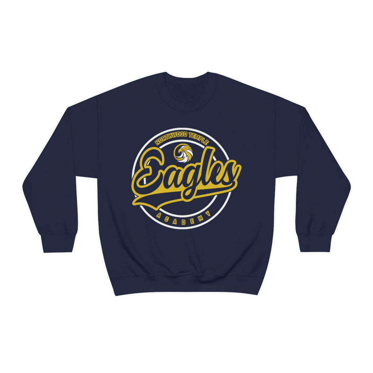 Eagles Circle Stamp - Gildan Unisex Heavy Blend™ Crewneck Sweatshirt