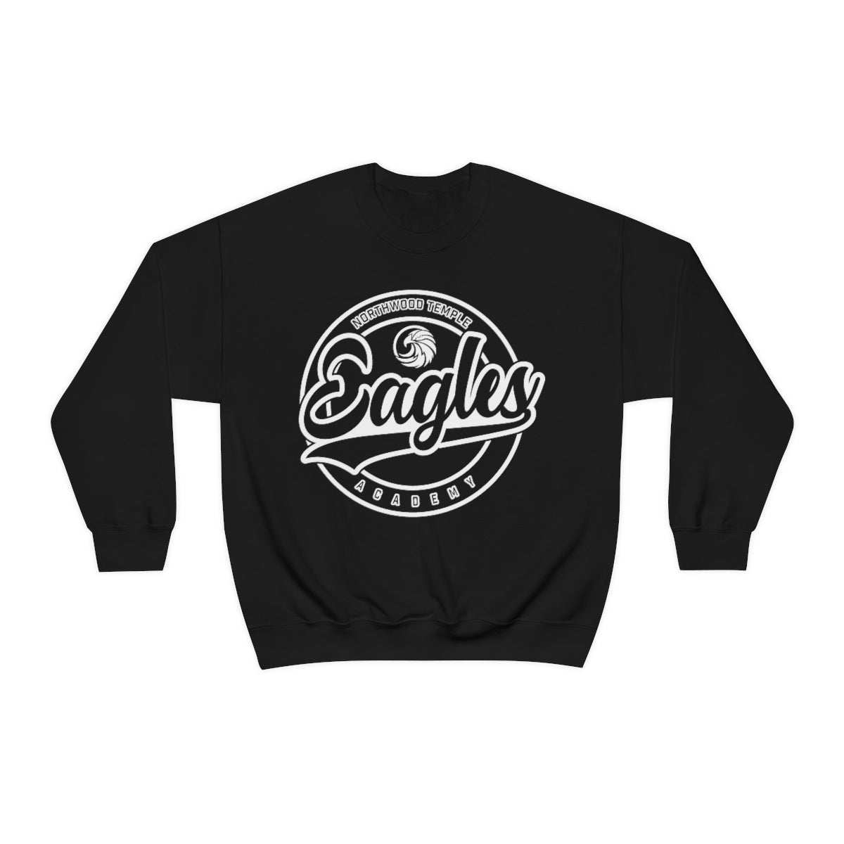 Eagles Circle Stamp - Gildan Unisex Heavy Blend™ Crewneck Sweatshirt