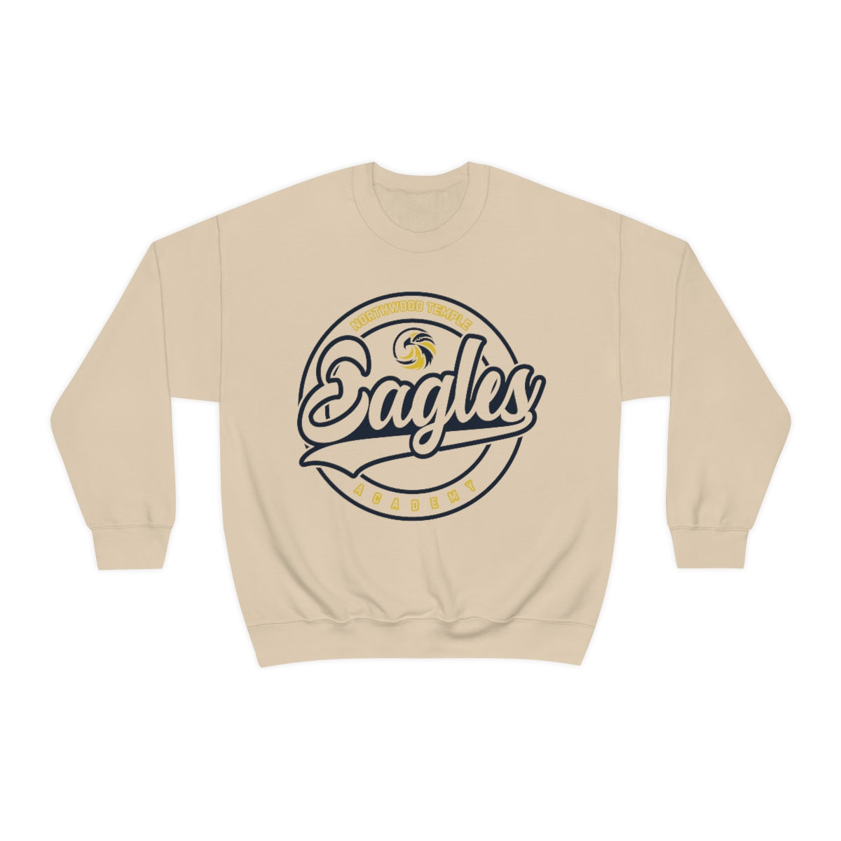 Eagles Circle Stamp - Gildan Unisex Heavy Blend™ Crewneck Sweatshirt