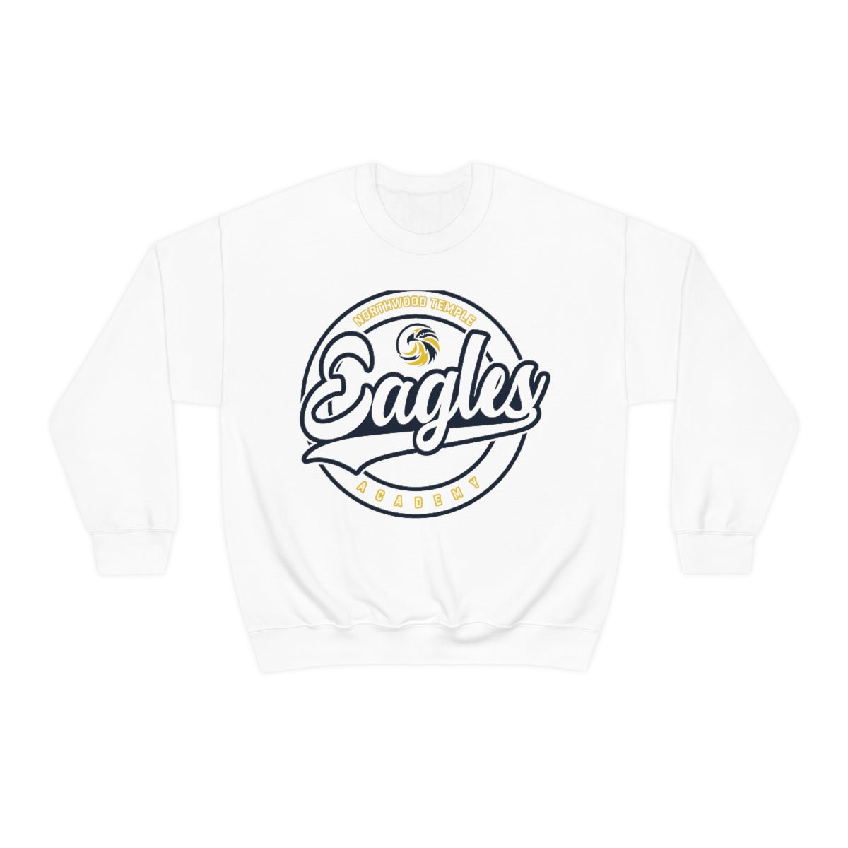 Eagles Circle Stamp - Gildan Unisex Heavy Blend™ Crewneck Sweatshirt