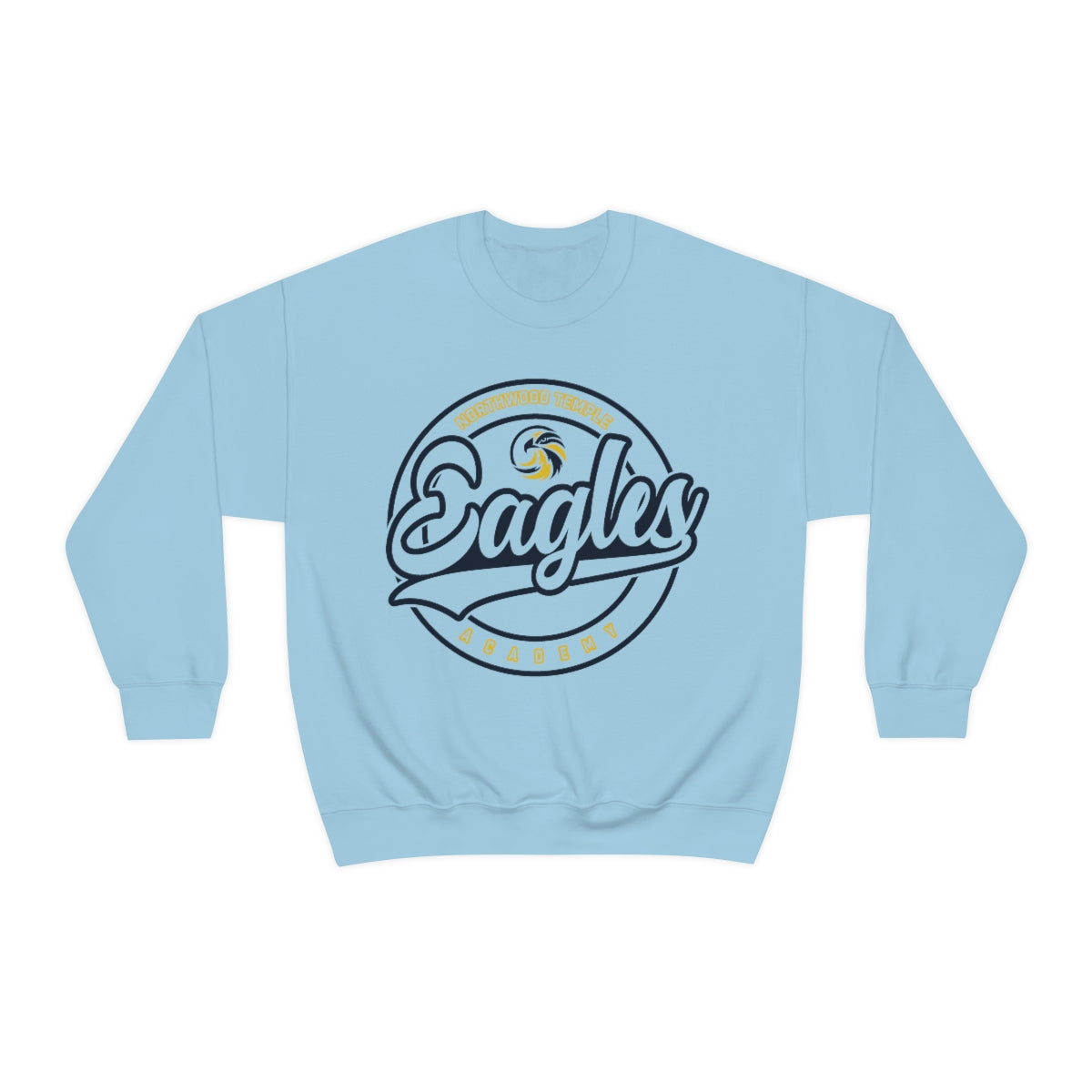 Eagles Circle Stamp - Gildan Unisex Heavy Blend™ Crewneck Sweatshirt